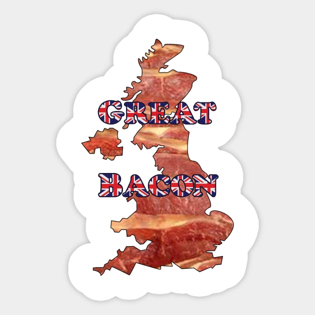 Great Bacon Sticker by Justwillow